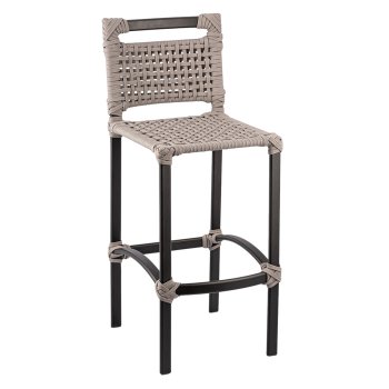 Banqueta Napoli Cinza