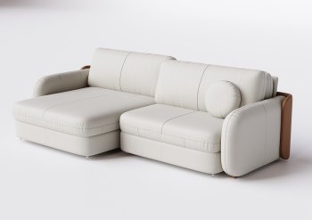 Sofá Naturale em Couro 2.60 - 2 Mod de 110 cm com braço de 17 cm